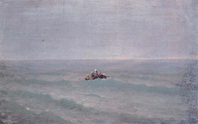  The Boat on the sea